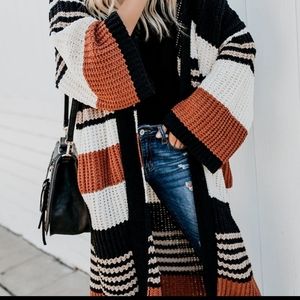 Comfy oversized cardigan sweater